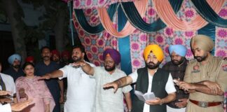 ਕੈਬਨਿਟ ਮੰਤਰੀ ਹਰਦੀਪ ਸਿੰਘ ਮੁੰਡੀਆਂ ਨੇ ਨਸ਼ਾ ਮੁਕਤੀ ਯਾਤਰਾ ਦੀ ਅਗਵਾਈ ਕੀਤੀ, ਨਸ਼ਿਆਂ ਦੇ ਖਾਤਮੇ ਦਾ ਪ੍ਰਣ ਦਿਵਾਇਆ