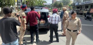 ਲੁਧਿਆਣਾ ਪੱਛਮੀ ਜ਼ਿਮਨੀ ਚੋਣ : ਜ਼ਿਲ੍ਹਾ ਪ੍ਵਸ਼ਾਸਨ ਵੱਲੋਂ ਵੱਖ-ਵੱਖ ਥਾਵਾਂ ਤੇ ਨਾਕੇ ਲਗਾ ਕੇ ਚੈਕਿੰਗ