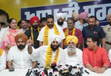 ਲੁਧਿਆਣਾ ਪੱਛਮੀ ਜ਼ਿਮਨੀ ਚੋਣ ਵਿੱਚ ਆਮ ਆਦਮੀ ਪਾਰਟੀ ਨੂੰ ਮਿਲਿਆ ਵੱਡਾ ਹੁਲਾਰਾ, ਕਈ ਵੱਡੇ ਸਮਾਜਿਕ ਚਿਹਰੇ ਪਾਰਟੀ ਵਿੱਚ ਹੋਏ ਸ਼ਾਮਲ