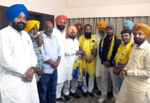 ਕਾਂਗਰਸ ਦੇ ਸਾਬਕਾ ਸੂਬਾ ਜਨਰਲ ਸਕੱਤਰ ਜਸਬੀਰ ਲਵਣ ਸਾਥੀਆਂ ਸਮੇਤ ‘ਆਪ’ ਵਿੱਚ ਸ਼ਾਮਲ