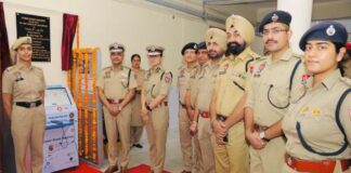 ਸਪੈਸ਼ਲ ਡੀ.ਜੀ.ਪੀ. ਸ਼੍ਰੀ ਰਾਮ ਸਿੰਘ, ਆਈ.ਪੀ.ਐਸ. ਵੱਲੋਂ ਦਫ਼ਤਰ ਪੁਲਿਸ ਕਮਿਸ਼ਨਰ ਜਲੰਧਰ ਵਿੱਖੇ ਸਾਈਬਰ ਕਿਓਸਕ ਦਾ ਉਦਘਾਟਨ ਕੀਤਾ ਗਿਆ