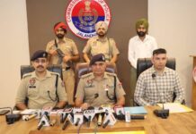 ਕਮਿਸ਼ਨਰੇਟ ਪੁਲਿਸ ਜਲੰਧਰ ਵੱਲੋਂ ਅਪਰਾਧ ਵਿਰੁੱਧ ਕਾਰਵਾਈ ਜਾਰੀ ਰਖਦੇ ਹੋਏ 8 ਗ੍ਰਿਫ਼ਤਾਰ