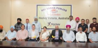 ऑस्ट्रेलिया की हॉकी विक्टोरिया टीम का प्रतिनिधिमंडल जालंधर पहुंचा