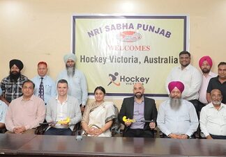 ऑस्ट्रेलिया की हॉकी विक्टोरिया टीम का प्रतिनिधिमंडल जालंधर पहुंचा