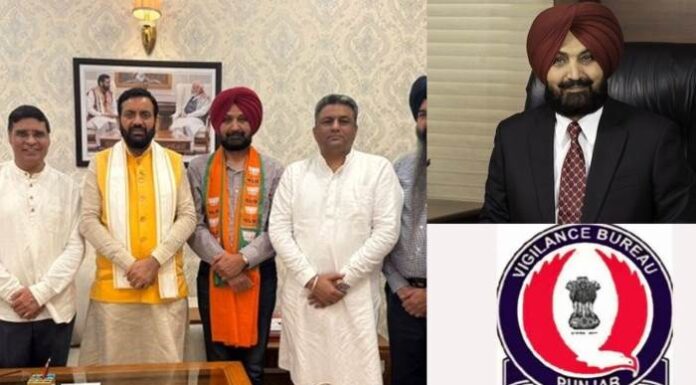 ਰਣਜੀਤ ਸਿੰਘ ਗਿਲਕੋ ਦੇ ਘਰ ਵਿਜੀਲੈਂਸ ਦੀ ਰੇਡ, ਕੱਲ੍ਹ ਹੀ BJP ‘ਚ ਹੋਏ ਸੀ ਸ਼ਾਮਿਲ