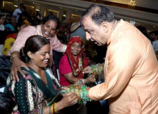 ਜਲੰਧਰ ਵਿੱਚ ਨਿਤਿਨ ਕੋਹਲੀ ਨੇ ਰਚਿਆ ਇਤਿਹਾਸ: ਪੰਜ ਹਜਾਰ ਤੋਂ ਜਿਆਦਾ ਭੈਣਾਂ ਦੇ ਰੱਖਿਆ-ਸੂਤਰ ਬਣੇ ‘ਕੋਹਲੀ’, ਮਹਿਲਾ ਸੁਰੱਖਿਆ ਦੇ ਨਵੇਂ ਯੁੱਗ ਦਾ ਸੰਕਲਪ