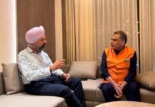 ਯੂਕੇ ਦੇ ਸੰਸਦ ਮੈਂਬਰ ਢੇਸੀ ਨੇ ਪ੍ਰਵਾਸੀ ਪੰਜਾਬੀਆਂ ਨੂੰ ਪ੍ਰਭਾਵਿਤ ਕਰਨ ਵਾਲੇ ਮੁੱਦਿਆਂ ‘ਤੇ ਐਨਆਰਆਈ ਮੰਤਰੀ ਅਰੋੜਾ ਨਾਲ ਮੁਲਾਕਾਤ ਦੌਰਾਨ ਕੀਤੀ ਚਰਚਾ