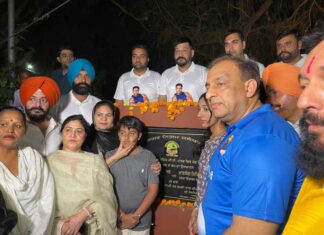 ਪ੍ਰਸਿੱਧ ਬਾਡੀ ਬਿਲਡਰ ਵਰਿੰਦਰ ਸਿੰਘ ਘੁੰਮਣ ਦੇ ਨਾਮ ‘ਤੇ ਡੀ.ਸੀ. ਅਤੇ ਪੁਲਿਸ ਕਮਿਸ਼ਨਰ ਰੈਜ਼ਿਡੈਂਸ ਪਾਰਕ ਦਾ ਨਾਂਕਰਨ, ਵਰਿੰਦਰ ਸਿੰਘ ਘੁੰਮਣ ਦੇ ਬੱਚਿਆਂ ਨੇ ਕੀਤਾ ਉਦਘਾਟਨ — ਨਿਤਿਨ ਕੋਹਲੀ ਦੀ ‘ਫਿਟ ਸੈਂਟਰਲ’ ਪਹਿਲ ਦਾ ਹਿੱਸਾ