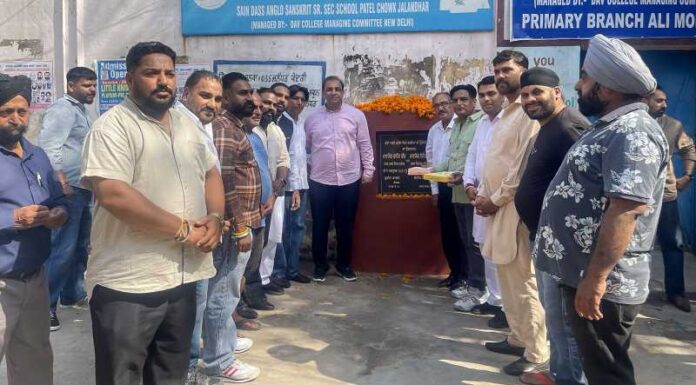 ਨਿਤਿਨ ਕੋਹਲੀ ਦੇ ਯਤਨਾਂ ਨਾਲ, ਜਲੰਧਰ ਦੇ ਸੈਂਟਰਲ ਹਲਕੇ ਵਿੱਚ 10 ਕਰੋੜ ਰੁਪਏ ਦੇ ਵਿਕਾਸ ਕਾਰਜਾਂ ਦਾ ਸ਼ਾਨਦਾਰ ਉਦਘਾਟਨ