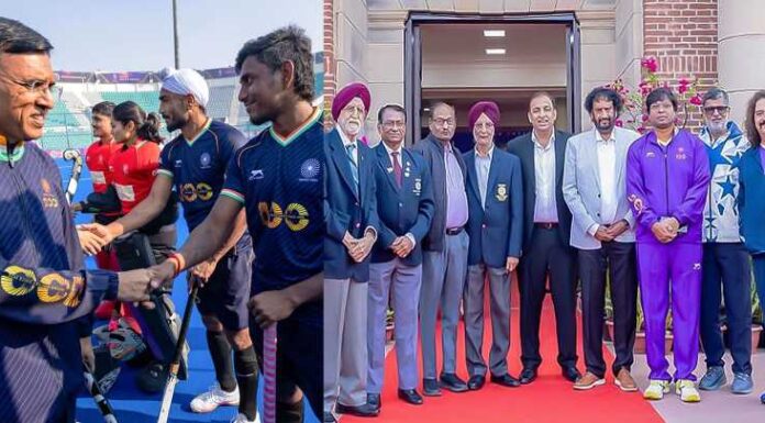 ਨਿਤਿਨ ਕੋਹਲੀ ਨੇ ਕੇਂਦਰੀ ਖੇਡ ਮੰਤਰੀ ਨਾਲ ਭਾਰਤੀ ਹਾਕੀ ਦੇ 100 ਸਾਲ ਮਨਾਏ, ਇਸਨੂੰ “ਮਾਣ ਅਤੇ ਤਰੱਕੀ ਦੀ ਸਦੀ” ਕਿਹਾ।