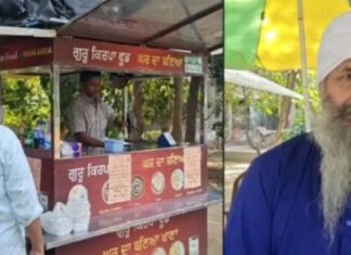 ਚੰਗੀ ਖਬਰ : ਗੁਰਪੁਰਬ ਮੌਕੇ ਬਜੁਰਗ ਨੇ 13 ਰੁਪਏ ‘ਚ ਵੇਚੇ ਕੜੀ ਤੇ ਰਾਜਮਾ ਚਾਵਲ