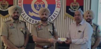 ਜਲੰਧਰ ਦੇਹਾਤ ਪੁਲਿਸ ਵੱਲੋਂ ਗੁੰਮ ਹੋਏ 78 ਮੋਬਾਈਲ ਫੋਨ ਬਰਾਮਦ ਕਰ ਕੇ ਵਾਰਿਸਾਂ ਨੂੰ ਸੌਂਪੇ
