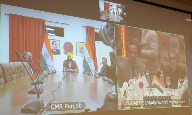 ਮੁੱਖ ਮੰਤਰੀ ਵੱਲੋਂ ਜਾਪਾਨ ਨਾਲ ਮੁੱਖ ਖੇਤਰਾਂ ਵਿੱਚ ਰਣਨੀਤਕ ਭਾਈਵਾਲੀ ਦੀ ਵਕਾਲਤ