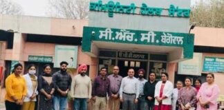 ਸਿਵਲ ਸਰਜਨ ਵੱਲੋਂ ਸੀ.ਐਚ.ਸੀ ਬੇਗੋਵਾਲ ਦਾ ਅਚਨਚੇਤ ਦੌਰਾ