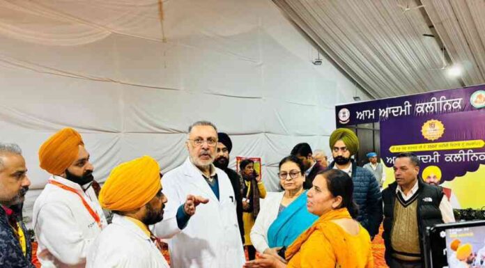 ਪੰਜਾਬ ਸਰਕਾਰ ਦੀ ਸ਼ਲਾਘਾਯੋਗ ਪਹਿਲ: ਸ਼ਰਧਾਲੂਆਂ ਲਈ ਵਿਸ਼ੇਸ਼ ਸਿਹਤ ਕੈਂਪ