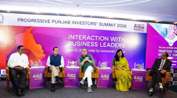 ਮਾਨ ਸਰਕਾਰ ਨੇ ਨਿਵੇਸ਼ਕਾਂ ਦਾ ਵਿਸ਼ਵਾਸ ਜਿੱਤਿਆ: ਪੰਜਾਬ ਨੇ ਦੱਖਣੀ ਭਾਰਤ ਰੋਡਸ਼ੋਅ ਵਿੱਚ 1,700 ਕਰੋੜ ਰੁਪਏ ਦੇ ਨਿਵੇਸ਼ ‘ਤੇ ਮੋਹਰ ਲਗਵਾਈ