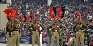 ਅਟਾਰੀ-ਵਾਘਾ ਬਾਰਡਰ ਤੇ ਰਿਟਰੀਟ ਸੈਰੇਮਨੀ ਦੇ ਸਮੇਂ ‘ਚ ਤਬਦੀਲੀ, ਵਧਦੀ ਠੰਢ ਨੂੰ ਵੇਖਦੇ ਹੋਏ ਬੀਐਸਐਫ ਦਾ ਫੈਸਲਾ