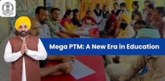 ਮਾਨ ਸਰਕਾਰ ਦਾ ਇਨੋਵੇਟਿਵ ਕਦਮ : ਪੰਜਾਬ ਦੇ ਸਰਕਾਰੀ ਸਕੂਲਾਂ ਵਿੱਚ ‘ਮੈਗਾ ਪੀਟੀਐਮ’ ਵਾਲੇ ਮਾਪਿਆਂ ਲਈ ਵਿਸ਼ੇਸ਼ ਵਰਕਸ਼ਾਪਾਂ! ਜਾਣੋ ਮਾਪਿਆਂ ਨੂੰ ਕੀ ਸਿਖਾਇਆ ਜਾਵੇਗਾ