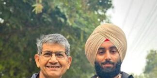 ਪੰਜਾਬ ਪੁਲਿਸ ਕਾਂਸਟੇਬਲ ਗੁਰਸਿਮਰਨ ਬੈਂਸ ਬਣੇ ਹਵਾਈ ਫੌਜ ਅਧਿਕਾਰੀ