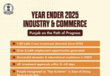 ਪ੍ਰਗਤੀਸ਼ੀਲ ਪੰਜਾਬ ਨਿਵੇਸ਼ਕ ਸੰਮੇਲਨ-2026: 2022 ਤੋਂ ਪੰਜਾਬ ਵਿੱਚ 1.50 ਲੱਖ ਕਰੋੜ ਰੁਪਏ ਦਾ ਨਿਵੇਸ਼, 5 ਲੱਖ ਤੋਂ ਵੱਧ ਰੋਜ਼ਗਾਰ ਦੇ ਮੌਕੇ ਮਿਲੇ