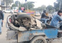 ਜਲੰਧਰ: ਬੀ.ਐਸ.ਐਫ. ਚੌਂਕ ‘ਚ ਦਰਦਨਾਕ ਹਾਦਸਾ, ਰੋਡਵੇਜ਼ ਬੱਸ ਦੀ ਟੱਕਰ ਨਾਲ ਸਕੂਟੀ ਸਵਾਰ ਦੀ ਮੌਤ