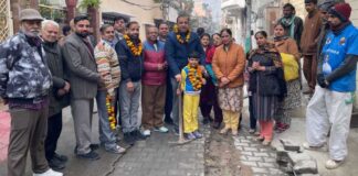 ਨਿਤਿਨ ਕੋਹਲੀ ਨੇ ਵਾਰਡ ਨੰਬਰ 29 ਵਿੱਚ ਵਿਕਾਸ ਕਾਰਜਾਂ ਨੂੰ ਦਿੱਤੀ ਨਵੀਂ ਰਫ਼ਤਾਰ, ਲੋਕਾਂ ਨੂੰ ਮਿਲੀ ਵੱਡੀ ਰਾਹਤ