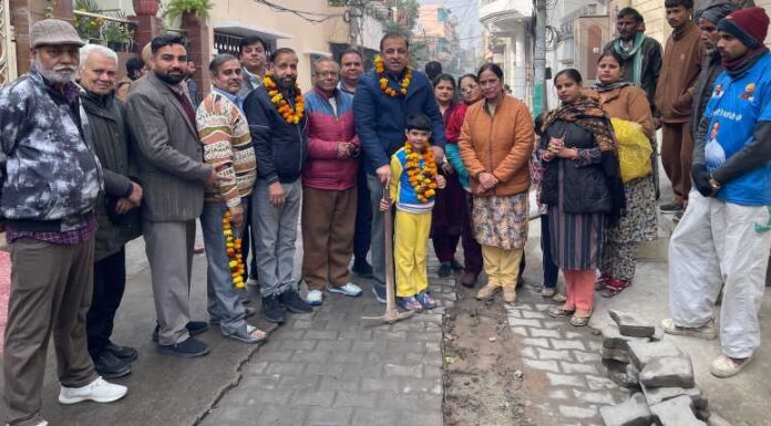 ਨਿਤਿਨ ਕੋਹਲੀ ਨੇ ਵਾਰਡ ਨੰਬਰ 29 ਵਿੱਚ ਵਿਕਾਸ ਕਾਰਜਾਂ ਨੂੰ ਦਿੱਤੀ ਨਵੀਂ ਰਫ਼ਤਾਰ, ਲੋਕਾਂ ਨੂੰ ਮਿਲੀ ਵੱਡੀ ਰਾਹਤ