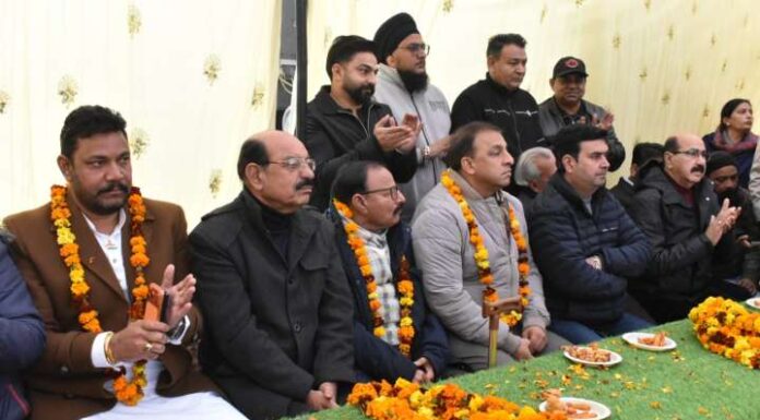 ਕੈਬਨਿਟ ਮੰਤਰੀ ਮੋਹਿੰਦਰ ਭਗਤ ਨੇ 30 ਲੱਖ ਰੁਪਏ ਦੇ ਵਿਕਾਸ ਪ੍ਰਾਜੈਕਟਾਂ ਦੇ ਨੀਂਹ ਪੱਥਰ ਰੱਖੇ