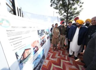 ਮੁੱਖ ਮੰਤਰੀ ਵੱਲੋਂ ਹੁਸ਼ਿਆਰਪੁਰ ਵਿੱਚ ਸਲੇਰਾਨ ਡੈਮ ਈਕੋ-ਟੂਰਿਜ਼ਮ ਪ੍ਰੋਜੈਕਟ ਦਾ ਉਦਘਾਟਨ; ਕਿਹਾ, ‘ਆਪ’ ਸਰਕਾਰ ਪੰਜਾਬ ਦੇ ਸੈਰ-ਸਪਾਟਾ ਸਥਾਨਾਂ ਨੂੰ ਵਿਕਸਤ ਕਰਕੇ ਨੌਜਵਾਨਾਂ ਨੂੰ ਦੇ ਰਹੀ ਹੈ ਰੋਜ਼ਗਾਰ