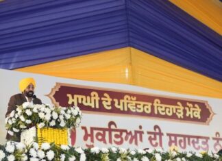 ਮਾਘੀ ਮੇਲੇ ‘ਤੇ ਹੋਈ ਰੈਲੀ ਵਿੱਚ ਭਾਰੀ ਇਕੱਠ ਇਸ ਗੱਲ ਦਾ ਸਬੂਤ ਹੈ ਕਿ ਜਨਤਾ ਨੇ ਭਗਵੰਤ ਮਾਨ ਨੂੰ ਦੁਬਾਰਾ ਮੁੱਖ ਮੰਤਰੀ ਚੁਣਨ ਦਾ ਫੈਸਲਾ ਕਰ ਲਿਆ ਹੈ – ਮਨੀਸ਼ ਸਿਸੋਦੀਆ