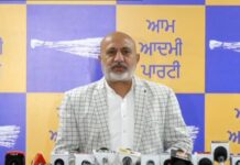 ਆਪ ਆਗੂ ਪੰਨੂ ਨੇ ਰਜਿੰਦਰ ਕੌਰ ਭੱਠਲ ਦੇ ਹੈਰਾਨੀਜਨਕ ਬਿਆਨ ‘ਤੇ ਵੜਿੰਗ ਅਤੇ ਬਾਜਵਾ ਦੀ ਚੁੱਪ ਦੀ ਕੀਤੀ ਨਿੰਦਾ