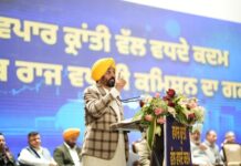 ਅਰਵਿੰਦ ਕੇਜਰੀਵਾਲ ਅਤੇ ਮੁੱਖ ਮੰਤਰੀ ਭਗਵੰਤ ਸਿੰਘ ਮਾਨ ਵੱਲੋਂ ਪੰਜਾਬ ਦੇ ਵਪਾਰੀਆਂ ਅਤੇ ਦੁਕਾਨਦਾਰਾਂ ਨਾਲ ਮੁਲਾਕਾਤ; ਕਿਹਾ, ਹੁਣ ਉਨ੍ਹਾਂ ਨੂੰ ਦਫ਼ਤਰਾਂ ਦੇ ਗੇੜੇ ਲਾਉਣ ਦੀ ਲੋੜ ਨਹੀਂ; ‘ਆਪ’ ਸਰਕਾਰ ਖੁਦ ਉਨ੍ਹਾਂ ਤੱਕ ਪਹੁੰਚ ਕਰੇਗੀ