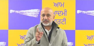 ਗੈਂਗਸਟਰਾਂ ਵਿਰੁੱਧ ਮਾਨ ਸਰਕਾਰ ਦੀ ਜ਼ੀਰੋ ਟੋਲਰੈਂਸ, ਕਾਨੂੰਨ ਹੱਥ ਵਿੱਚ ਲੈਣ ਵਾਲਿਆਂ ਵਿਰੁੱਧ ਹੋਵੇਗੀ ਫੈਸਲਾਕੁੰਨ ਕਾਰਵਾਈ: ਆਪ