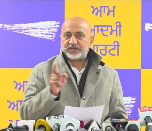 ਗੈਂਗਸਟਰਾਂ ਵਿਰੁੱਧ ਮਾਨ ਸਰਕਾਰ ਦੀ ਜ਼ੀਰੋ ਟੋਲਰੈਂਸ, ਕਾਨੂੰਨ ਹੱਥ ਵਿੱਚ ਲੈਣ ਵਾਲਿਆਂ ਵਿਰੁੱਧ ਹੋਵੇਗੀ ਫੈਸਲਾਕੁੰਨ ਕਾਰਵਾਈ: ਆਪ