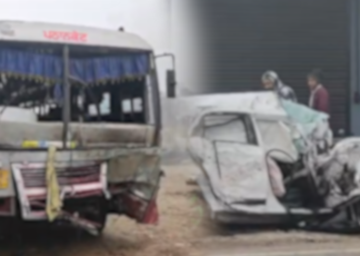 ਹੁਸ਼ਿਆਰਪੁਰ–ਦਸੂਹਾ ਰੋਡ ’ਤੇ ਭਿਆਨਕ ਸੜਕ ਹਾਦਸਾ, ਚਾਰ ਦੀ ਮੌਤ, ਇੱਕ ਗੰਭੀਰ ਜ਼ਖ਼ਮੀ