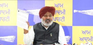 ਭਾਜਪਾ ਦਾ ਅਮਰੀਕਾ-ਭਾਰਤ ਸੌਦਾ ਪੰਜਾਬ ਦੇ ਕਿਸਾਨਾਂ ਨੂੰ ਤਬਾਹ ਕਰਨ ਅਤੇ ਭਾਰਤ ਦੀ ਖੇਤੀਬਾੜੀ ਨੂੰ ਅਮਰੀਕਾ ਨੂੰ ਵੇਚਣ ਦੀ ਸਾਜ਼ਿਸ਼ ਹੈ: ਹਰਪਾਲ ਸਿੰਘ ਚੀਮਾ