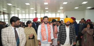 ਮੁੱਖ ਮੰਤਰੀ ਭਗਵੰਤ ਸਿੰਘ ਮਾਨ ਵੱਲੋਂ ਪ੍ਰਧਾਨ ਮੰਤਰੀ ਨੂੰ ਹਲਵਾਰਾ ਹਵਾਈ ਅੱਡੇ ਦਾ ਨਾਂ ਸ਼ਹੀਦ ਕਰਤਾਰ ਸਿੰਘ ਸਰਾਭਾ ਦੇ ਨਾਂ ‘ਤੇ ਰੱਖਣ ਦੀ ਅਪੀਲ