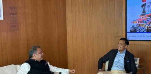 ਪੰਜਾਬ ਦੇ ਉਦਯੋਗ ਮੰਤਰੀ ਸੰਜੀਵ ਅਰੋੜਾ ਦੀ ਉਦਯੋਗਪਤੀ ਸੱਜਣ ਜਿੰਦਲ ਨਾਲ ਮੁਲਾਕਾਤ; ਰਾਜਪੁਰਾ ਵਿੱਚ ਇਸਪਾਤ ਖੇਤਰ ਵਿੱਚ ₹1,500 ਕਰੋੜ ਨਿਵੇਸ਼ ਦਾ ਐਲਾਨ