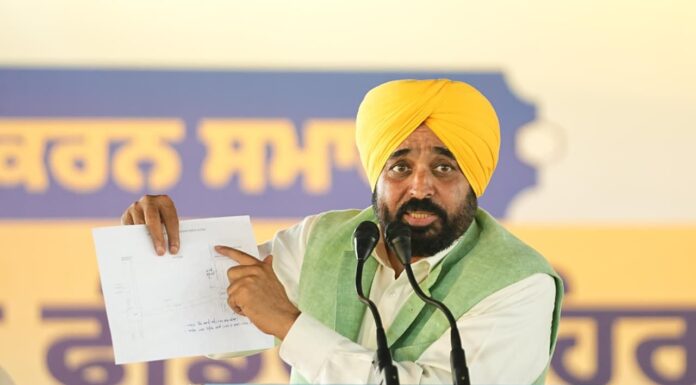 ਮੁੱਖ ਮੰਤਰੀ ਭਗਵੰਤ ਸਿੰਘ ਮਾਨ ਵੱਲੋਂ ਕਿਸਾਨਾਂ ਨੂੰ ਵੱਡੀ ਸੌਗਾਤ, ਮਾਲਵਾ ਖੇਤਰ ਦੇ ਚਾਰ ਜ਼ਿਲ੍ਹਿਆਂ ਵਿੱਚ ਪਹੁੰਚਿਆ ਨਹਿਰੀ ਪਾਣੀ