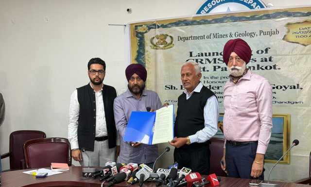 ਬਰਿੰਦਰ ਕੁਮਾਰ ਗੋਇਲ ਵੱਲੋਂ ਪੰਜਾਬ ਵਿੱਚ ਕਰੱਸ਼ਰ-ਓਨਰ ਮਾਈਨਿੰਗ ਸਾਈਟਾਂ ਦੀ ਸ਼ੁਰੂਆਤ