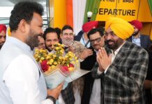 ਮੁੱਖ ਮੰਤਰੀ ਭਗਵੰਤ ਸਿੰਘ ਮਾਨ ਵੱਲੋਂ ਪ੍ਰਧਾਨ ਮੰਤਰੀ ਨੂੰ ਹਲਵਾਰਾ ਹਵਾਈ ਅੱਡੇ ਦਾ ਨਾਂ ਸ਼ਹੀਦ ਕਰਤਾਰ ਸਿੰਘ ਸਰਾਭਾ ਦੇ ਨਾਂ ‘ਤੇ ਰੱਖਣ ਦੀ ਅਪੀਲ