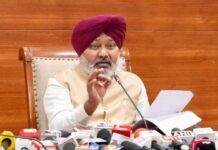 ‘ਆਪ’ ਸਰਕਾਰ ਅਧੀਨ ਪੰਜਾਬ ਮਾਲੀਆ ਵਿਕਾਸ ਵਿੱਚ ਚੋਟੀ ਦੇ 3 ਸੂਬਿਆਂ ਵਿੱਚ ਸ਼ਾਮਲ, ਆਪਣਾ ਕਰ ਮਾਲੀਆ ਵਧ ਕੇ 57,919 ਕਰੋੜ ਰੁਪਏ ਹੋਇਆ: ਹਰਪਾਲ ਸਿੰਘ ਚੀਮਾ