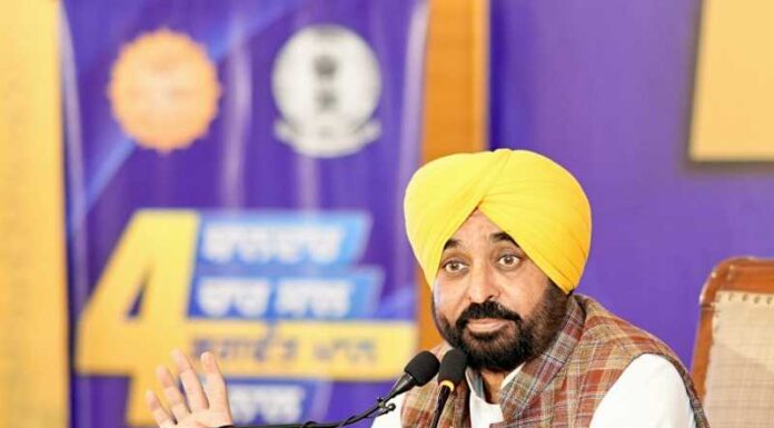 ‘ਆਪ’ ਸਰਕਾਰ ਦੀ ‘ਕੰਮ ਕਰਨ ਦੀ ਸਿਆਸਤ’ ਨੇ ਸਿਰਫ ਚਾਰ ਸਾਲਾਂ ਵਿੱਚ ਸਾਰੀਆਂ ਗਾਰੰਟੀਆਂ ਪੂਰੀਆਂ ਕੀਤੀਆਂ-ਮੁੱਖ ਮੰਤਰੀ ਭਗਵੰਤ ਸਿੰਘ ਮਾਨ
