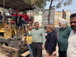 ਨਿਤਿਨ ਕੋਹਲੀ ਦੇ ਯਤਨਾਂ ਨਾਲ ਡਾ. ਬੀ. ਆਰ. ਅੰਬੇਡਕਰ ਚੌਕ (ਨਕੋਦਰ ਚੌਕ) ਤੋਂ ਕਪੂਰਥਲਾ ਚੌਕ ਤੱਕ ਸੜਕ ਦਾ ਕੰਮ ਮੁੜ ਸ਼ੁਰੂ