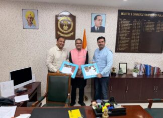 ਜਲੰਧਰ ਵਿੱਚ ਵਿਕਾਸ ਦੀ ਰਫ਼ਤਾਰ ਤੇਜ਼: ਮੰਤਰੀ ਸੰਜੀਵ ਅਰੋੜਾ, ਨਿਤਿਨ ਕੋਹਲੀ ਅਤੇ ਮੇਅਰ ਵਨੀਤ ਧੀਰ ਦੀ ਮਹੱਤਵਪੂਰਨ ਮੀਟਿੰਗ