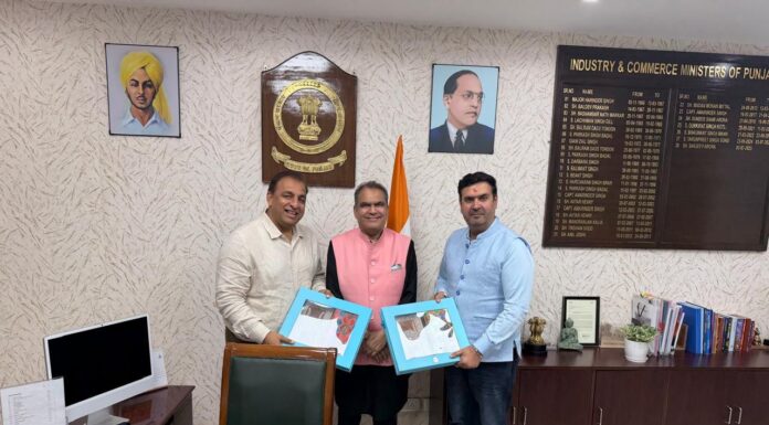 ਜਲੰਧਰ ਵਿੱਚ ਵਿਕਾਸ ਦੀ ਰਫ਼ਤਾਰ ਤੇਜ਼: ਮੰਤਰੀ ਸੰਜੀਵ ਅਰੋੜਾ, ਨਿਤਿਨ ਕੋਹਲੀ ਅਤੇ ਮੇਅਰ ਵਨੀਤ ਧੀਰ ਦੀ ਮਹੱਤਵਪੂਰਨ ਮੀਟਿੰਗ