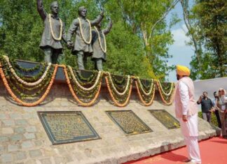 ਸ਼ਹੀਦ-ਏ-ਆਜ਼ਮ ਭਗਤ ਸਿੰਘ, ਰਾਜਗੁਰੂ ਅਤੇ ਸੁਖਦੇਵ ਨੂੰ ‘ਭਾਰਤ ਰਤਨ’ ਦਿੱਤੇ ਜਾਣ ਦੀ ਮੰਗ ਕੀਤੀ ਸੀ ਪਰ ਭਾਜਪਾ ਸਰਕਾਰ ਨੇ ਨਹੀਂ ਮੰਨੀ: ਮੁੱਖ ਮੰਤਰੀ ਭਗਵੰਤ ਸਿੰਘ ਮਾਨ