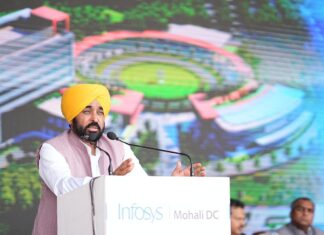 ਇਨਫੋਸਿਸ ਮੁਹਾਲੀ ਵਿੱਚ 2700 ਨੌਜਵਾਨਾਂ ਨੂੰ ਸਿੱਧਾ ਰੋਜ਼ਗਾਰ ਅਤੇ ਹਜ਼ਾਰਾਂ ਹੋਰਾਂ ਨੂੰ ਅਸਿੱਧੇ ਤਰੀਕੇ ਨਾਲ ਰੋਜ਼ਗਾਰ ਦੇਵੇਗੀ: ਮੁੱਖ ਮੰਤਰੀ ਭਗਵੰਤ ਸਿੰਘ ਮਾਨ