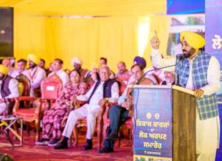 ਪੰਜਾਬ ਵਿੱਚ ਵਿਸ਼ਵ ਪੱਧਰੀ ਸੜਕਾਂ ਦਾ ਮਜ਼ਬੂਤ ਨੈੱਟਵਰਕ ਕਾਇਮ ਕਰ ਰਹੀ ਹੈ ਆਪ ਸਰਕਾਰ-ਮੁੱਖ ਮੰਤਰੀ ਭਗਵੰਤ ਸਿੰਘ ਮਾਨ ਨੇ 300 ਕਿਲੋਮੀਟਰ ਨਵੀਆਂ ਸੜਕਾਂ ਦਾ ਨੀਂਹ ਪੱਥਰ ਰੱਖਿਆ