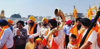 Sri Akal Takht Sahib ਤੋਂ ਹੋਲੇ-ਮਹੱਲੇ ਮੌਕੇ ਅਲੌਕਿਕ ਨਗਰ ਕੀਰਤਨ ਸਜਾਇਆ